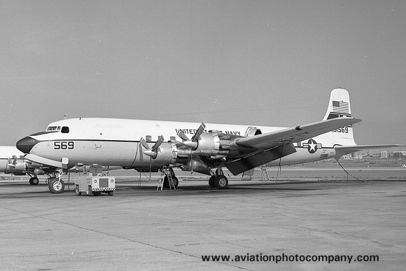 US Navy VR-46 Douglas C-118B Liftmaster 131569/JS (1983)