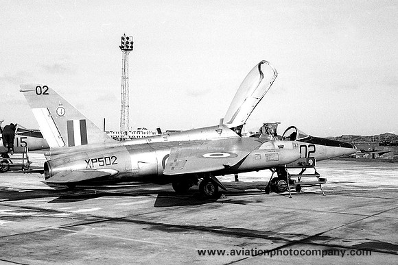 RAF 4 FTS Folland Gnat T.1 XP502/02 (1965)