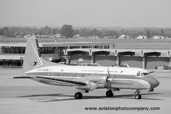 South African Airways Hawker Siddeley HS748 ZS-SBW (1979)