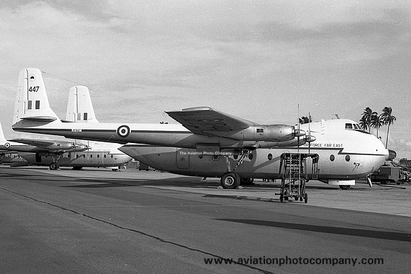 RAF 215 Squadron AWA Argosy C.1 XP447 (1966)