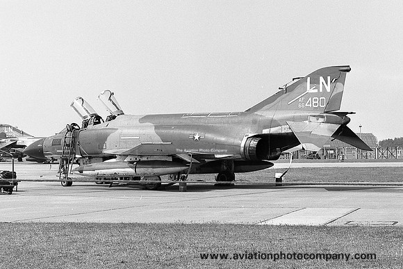 USAF 48 TFW McDonnell F-4D Phantom 66-7480/LN (1975)