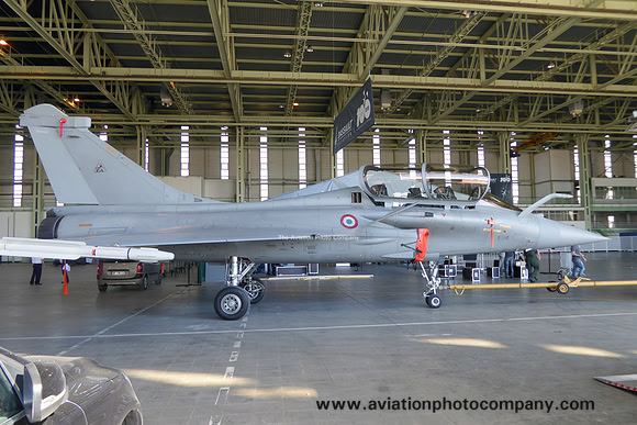 French Air Force Dassault Rafale B 302 at the Istres Air Show (2016)
