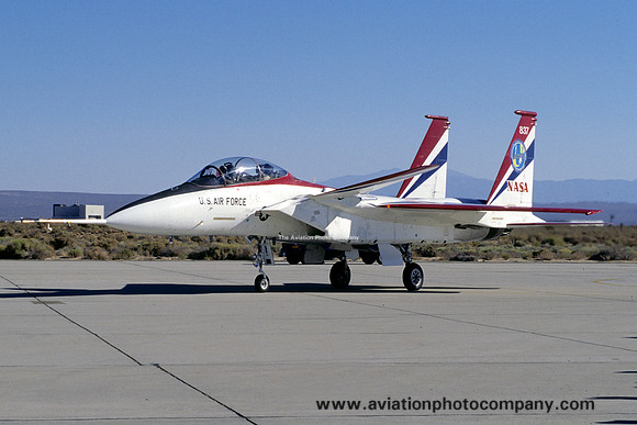 NASA McDonnell Douglas F-15B Eagle NASA-857 at Edwards AFB (1999)