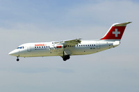 Swiss International Air Lines BAe 146 RJ-100 HB-IXU (2008)