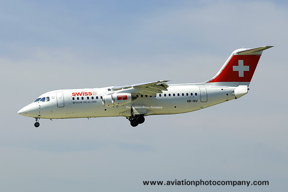 Swiss International Air Lines BAe 146 RJ-100 HB-IXU (2008)