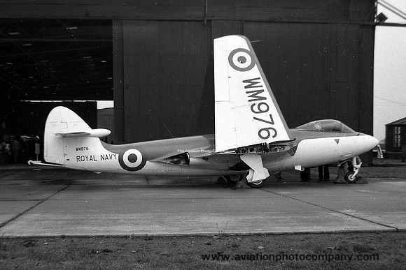 Royal Navy Abbotsinch AHU Hawker Sea Hawk FB.3 WM976 (1958)
