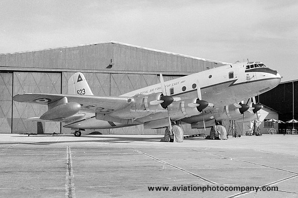 RAF 48 Squadron Handley Page Hastings C.1A TG523 (1966)