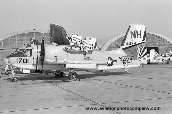 US Navy VS-37 Grumman S-2G Tracker 152374/NH-701 (1975)