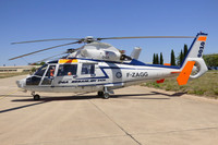 French Air Force DGA-EV Aerospatiale SA.365N Dauphin II 6010/F-ZAGG (2024)
