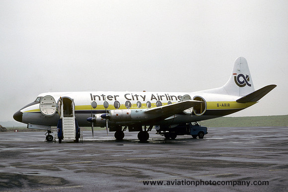 Inter City Airlines Vickers Viscount G-ARIR (1982)