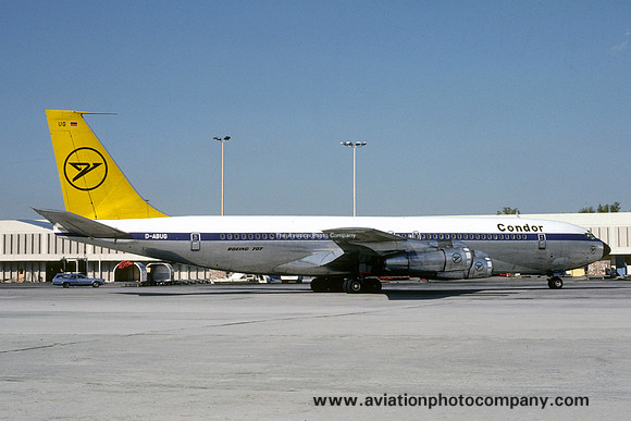 Condor Boeing 707-300B D-ABUG (1978)