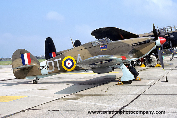 RAF Battle of Britain Memorial Flight Hawker Hurricane PZ865 (1975)