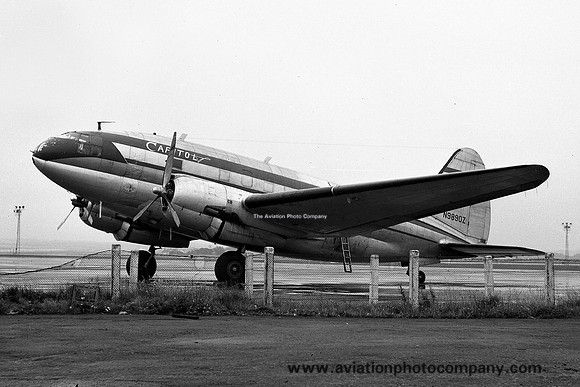 Capitol Curtiss C-46 N9890Z (1969)