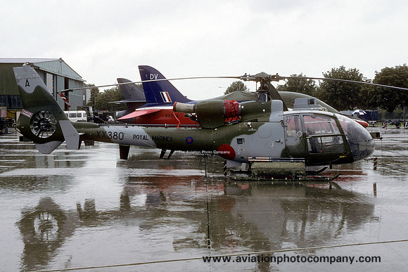 Royal Marines 3 CBAS Westland Gazelle AH.1 XX380/A (1994)