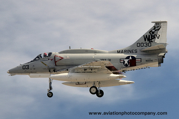 US Marines VMA-311 Douglas A-4M Skyhawk 160030/WL-03 (1981)