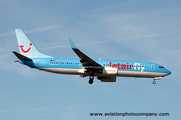 Jetairfly Boeing 737-800 OO-JPT at Toulouse (2013)