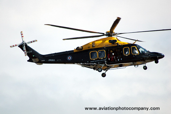 RAF DHFS AgustaWestland AW-139 ZR283 at RAF Valley (2011)