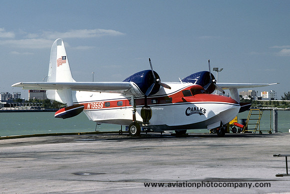 Chalks International Airline Grumman Mallard N73556 (1978)