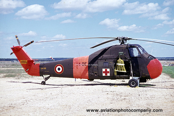 French Air Force EH68 Sikorsky H-34A SA98/68-DE (1973)
