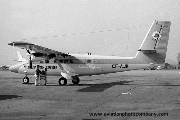 Mount Cook Airlines DHC-6-300 Twin Otter CF-AJK (1969)