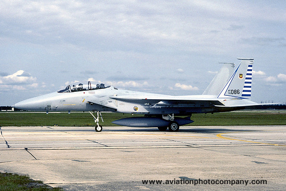 USAF 48 FIS McDonnell Douglas F-15B 75-0086 at Tyndall AFB (1982)