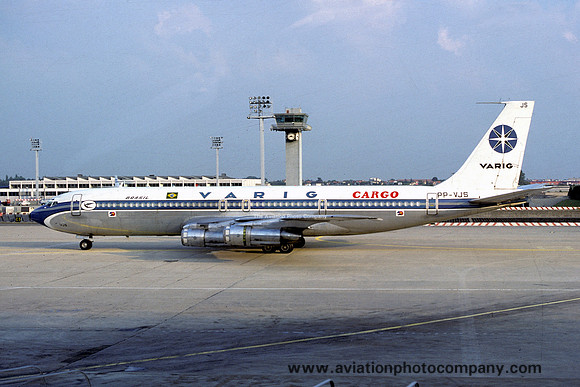 VARIG Cargo Boeing 707-341C PP-VJS (1977)