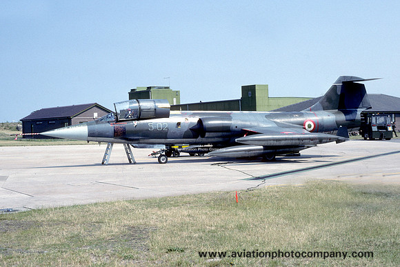Italian Air Force 5 Stormo Lockheed/FIAT F-104S Starfighter MM6886/5-02 (1989)