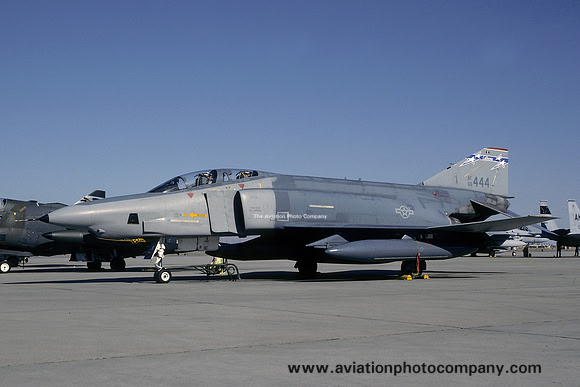 USAF California ANG 196 TRS McDonnell RF-4C Phantom 66-0444 (1991)