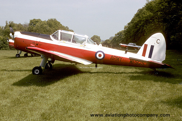 Army Air Corps DHC-1 Chipmunk T.10 WP925 at Middle Wallop (1994)