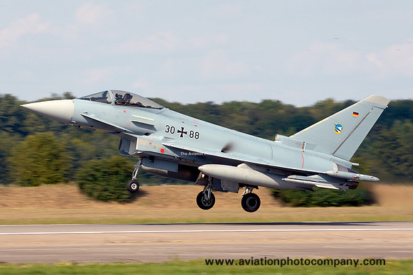 German Air Force JG74 Eurofighter EF-2000 30+88 at the Neuberg Open Day (2013)