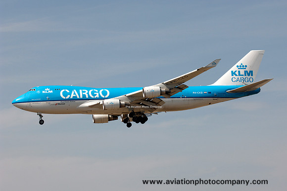 KLM Cargo Boeing 747-400F PH-CKD at Frankfurt IAP (2013)