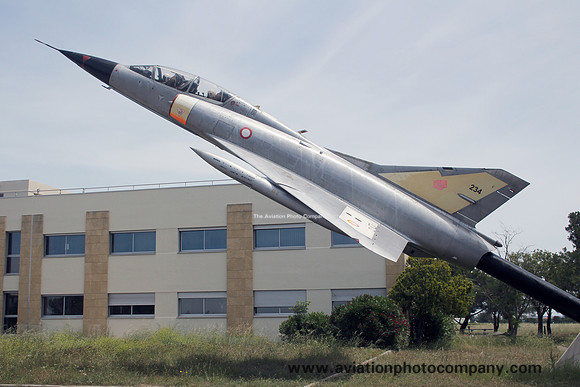 French Air Force Dassault Mirage IIIB 234 displayed at Saintes Thenac (2024)