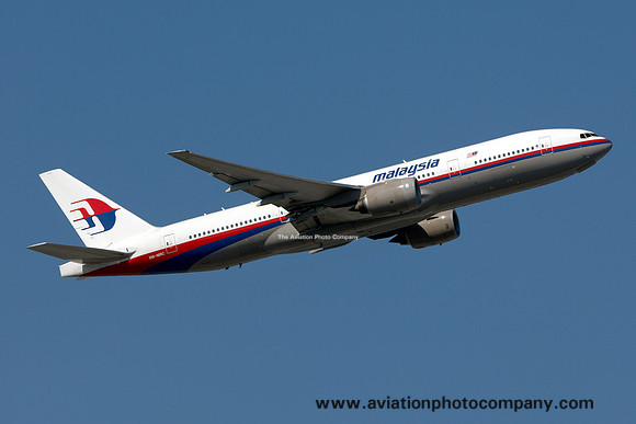 Malaysian Airlines Boeing 777-200 9H-MRC at Frankfurt (2014)