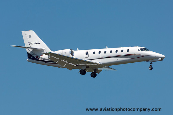 Travel Service Cessna 680 Citation Sovereign OK-JUR (2016)