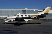 Beech 60 Duke N1526L at Reykjavik (1977)