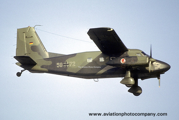 West German Air Force AKG51 Dornier Do28D 58+72 (1988)