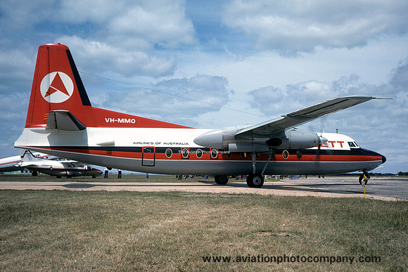 Ansett Airlines of Australia Fokker F-27-200 VH-MMO (1976)