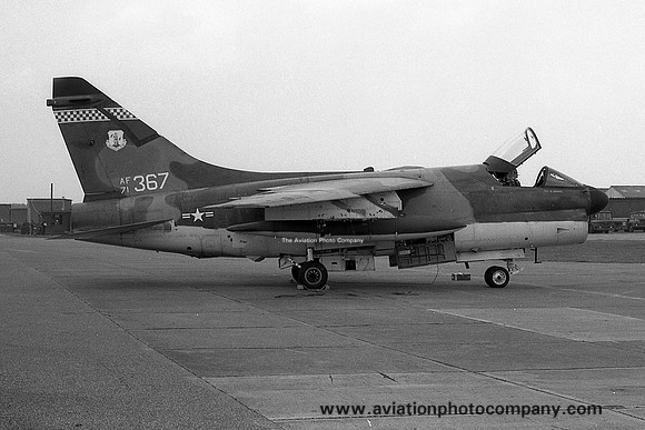 USAF Ohio ANG 166 TFS LTV A-7D Corsair 71-0367 (1978)