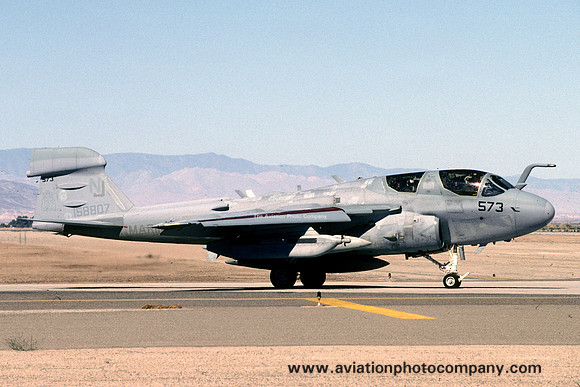 US Navy VAQ-129 Grumman EA-6B 158807/NJ573 (2000)