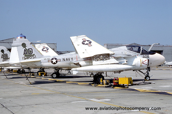 US Navy VA-42 Grumman A-6E 158051/AD-506 (1975)