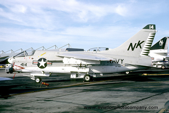 US Navy VA-27 LTV A-7E Corsair 157460/NK-414 (1979)