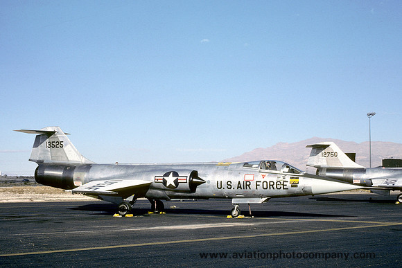 USAF 58 TTW 69 TFTS Lockheed F-104G Starfighter 66-13525 (1980)