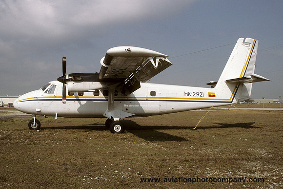 Transamazonica Colombia DHC-6-300 Twin Otter HK-2921 (1985)