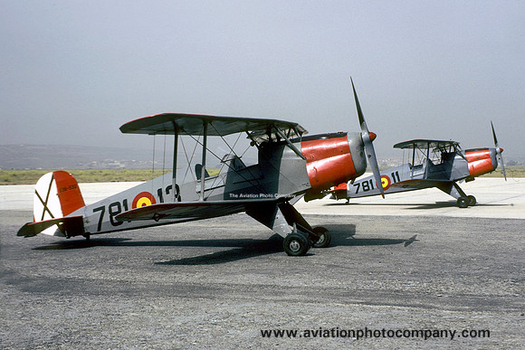Spanish Air Force Esc 781 CASA C.1-131E Jungmann E3B-532/781-13 (1987)