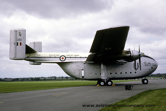 RAF 53 Squadron Blackburn Beverley C.1 XB288/U (1965)
