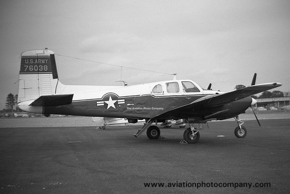 US Army Beech U-8D Seminole 57-6038