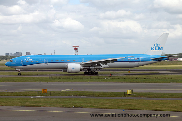 KLM Boeing 777-300ER PH-BVA at Amsterdam Schipol (2015)