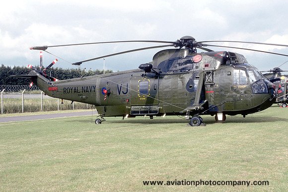 Royal Navy 846 Squadron Westland Sea King HC.4 ZD625/VJ at the RNAS Yeovilton Air Day (1994)
