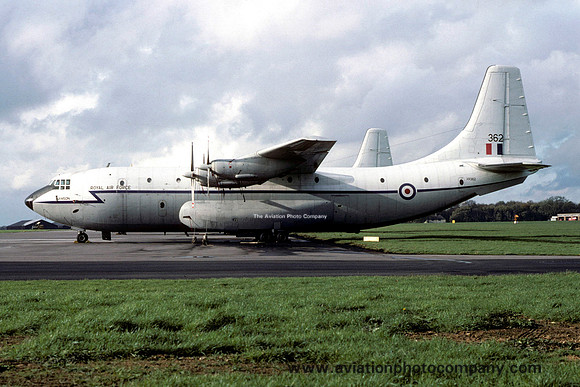 RAF Short Belfast C.1 XR362 stored at Kemble (1976)