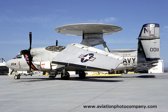 US Navy VAW-114 Grumman E-2C Hawkeye 160011/NL-604 (1981)